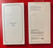 Original Apple Clear Case mit MagSafe für iPhone 12 Pro Max MHLN3ZM/A Brandneu