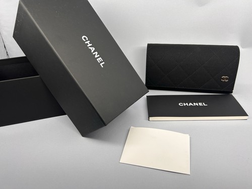 Chanel schwarzes gestepptes - schwarzes,