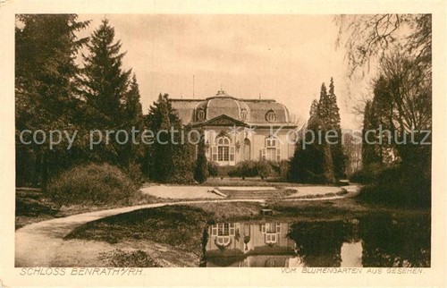 Benrath schloss blumengarten - benrath,
