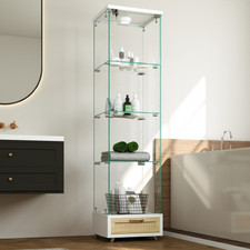 Glasvitrine mit LEDBeleuchtung