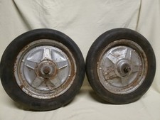 DDR Dreirad Liliput Kettcar Tretauto Roller  Kinder Felge /Ru Patina Alt Reifen