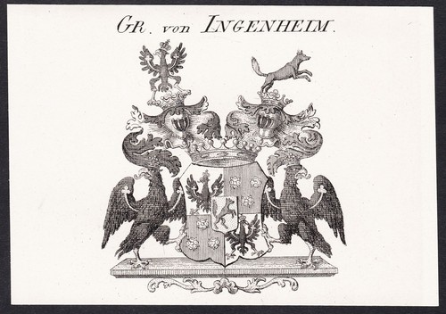 Ingenheim coat armes - armes, wappen