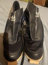 Vintage Adidas Langlaufschuhe 1980er – seltenes Original (ca. Gr. 41–42)