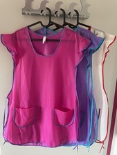 3x Dederon Kittel Schürze