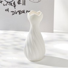 Vielseitige Weiße Blumenvase