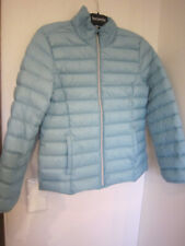 Daunenjacke Gr. 42 Damen ultraleicht Steppjacke Frühling türkis Übergang