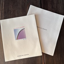 Porsche Design Uhren Katalog von ca 1995 ! Pressemappe Studio - Sehr Selten!