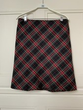 Rock Kariert Rot Schwarz Blau