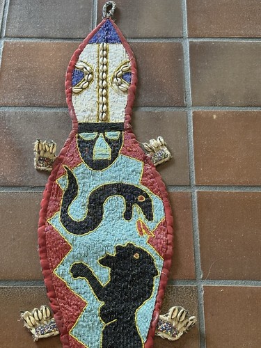 Glasperlen krokodil handarbeit - glasperlen,