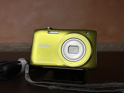 Nikon coolpix s3100 - nikon, gelb