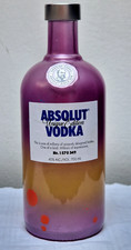 Leere flasche absolut - flasche:, vodka