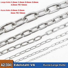 Kette 1,2mm 1,5mm 2mm 3mm