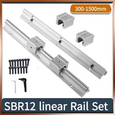 Linearführung SBR12 Gleitschiene 300mm-1500mm SBR12UU Linearblock Lagerblöcken