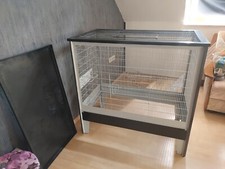 Großer Rattenkäfig in sehr gutem Zustand in weiß