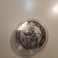 Queens Beasts 2 OZ Silber 2016 Lion of England 999 Silber 