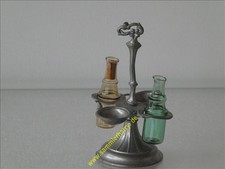 Menage, Gerlach, No.219, um 1850, Flaschen später, für die Puppenstube, 4D318-5