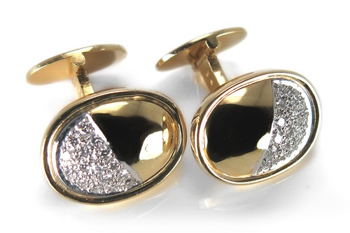 Manschettenknöpfe brillanten - manschettenknöpfe,