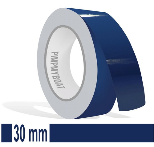 Zierstreifen dunkelblau 30mm - zierstreifen,