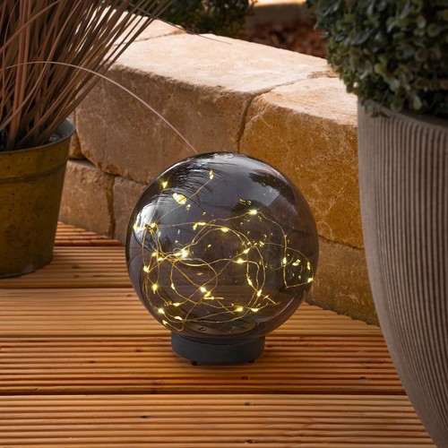20cm led solarkugel - ⌀,