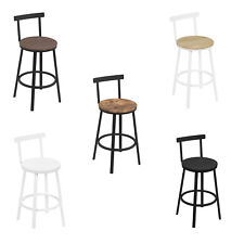 WOLTU 2/4/6x Barhocker Barstuhl Tresenhocker mit Lehne Fußstütze 150kg belastbar