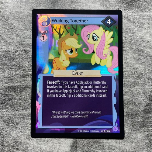 Little pony working - little,