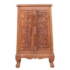 Flurschrank Braun Barock Holz