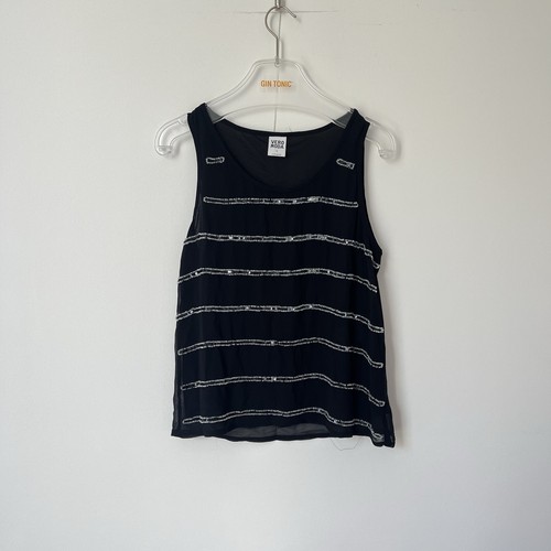 Vero moda top tanktop - moda, schwarz