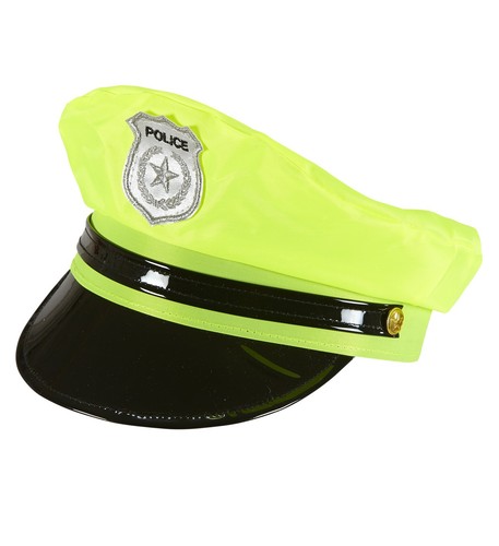 Polizeihut neon pink polizei - neon,