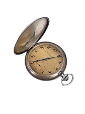 Große Taschenuhr Tissot & Fils 900er Silber 54mm