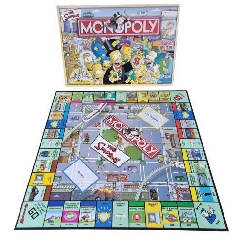 Hasbro the simpsons monopoly - hasbro,