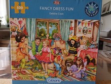 Gibsons  500 Teile  „FANCY DRESS FUN”   , wie neu, 1 x gelegt