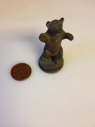 Vintage mini figur bär berlin - vintage,