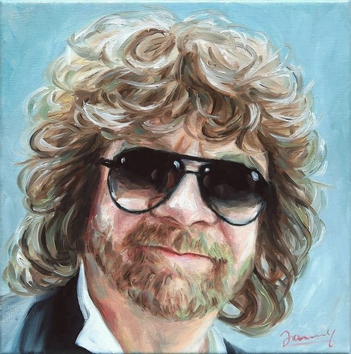 Star portrait jeff lynne elo - star,