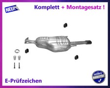 Endschalldämpfer für Opel