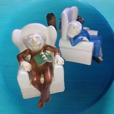 Vintage und recht selten: WALDORF & Statler MUPPETS Buchstützen Bookends