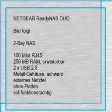 NETGEAR ReadyNAS Duo 2 Schacht NAS SATA USB 2.0 100 Mbit