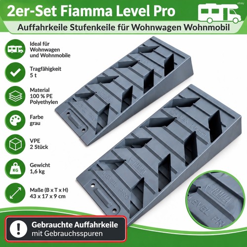 2er set fiamma - fiamma, levelpro