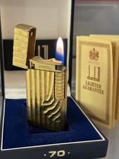 Vintage Dunhill 70 Feuerzeug vergoldet