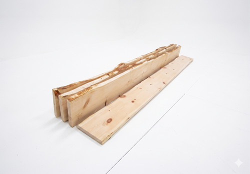 Zirbenholz brett einseitig - zirbenholz,