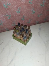 12 x altes Zubehör Glas Bier Flasche  Kaufladen-Küche-Puppenstube