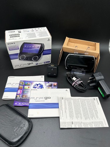 Sony psp handheld black - go,