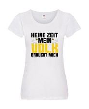 Mein Volk braucht mich | Bienenvolk | Imker | Honigmacher Damen Shirt Weiß