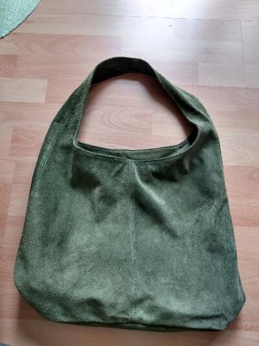 Lederbeutel tasche grün - lederbeutel,