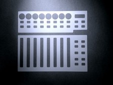 5 Blanko-Overlays für