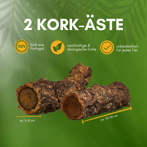 Kork äste set - 2, im