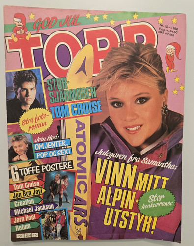 Topp 1988 samantha fox - "topp", /