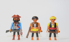 playmobil 3 x pirat zu