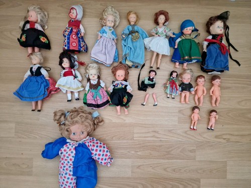 Trachtenpuppen konvolut - trachtenpuppen,