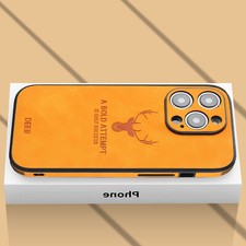 Magsafe Leder Handyhülle Elch