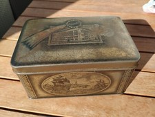 Antik ca. 100 Jahre sehr alte Blechdose Eduscho Kaffee um 1925-1930